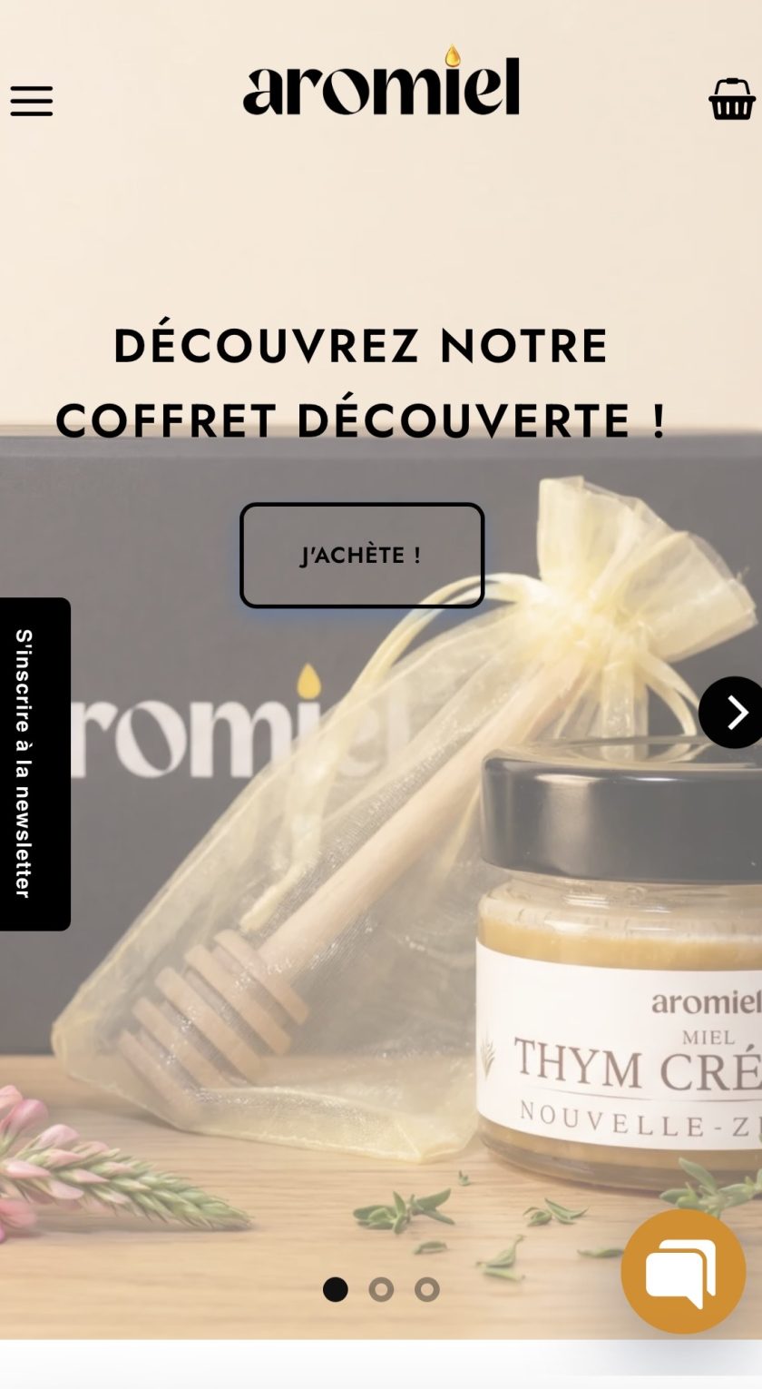 site aromiel boutique
